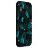 iPhone XR Dark Green Gold Marble Pattern Smartphone Case