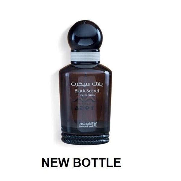 Black Secret 1971 for Men by Al Majed Oud 100ml Spray - Free Express Shipping