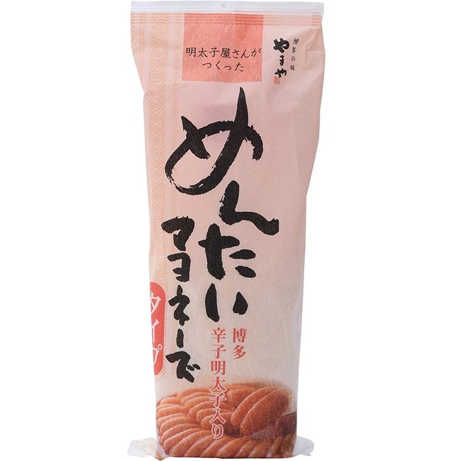 Yamaya Mentai Mayonnaise Type Made by Mentaiko Restaurants in Hakata, 17.6 oz (500 g)