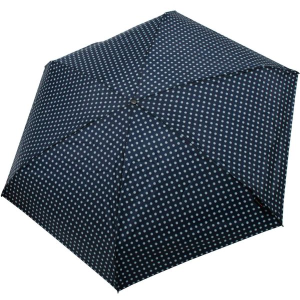 Knirps Travel Pocket Umbrella, Blue dots