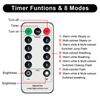 24" Prelit Christmas Wreath w/ Lights & Timer & Remote For Front Door Christmas