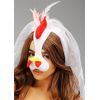 Magic Box Hen Party Bride To Be Chicken Headpiece with Veil