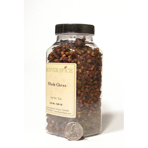 Whole Cloves-Large Clear Easy Grip Jar
