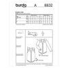 Burda b6632 Tunic Sewing Pattern Paper 19 x 13 x 1 cm White