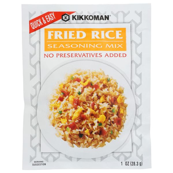 Kikkoman Fried Rice Seasoning Mix, 1-Ounce Pack (Pack of 24)