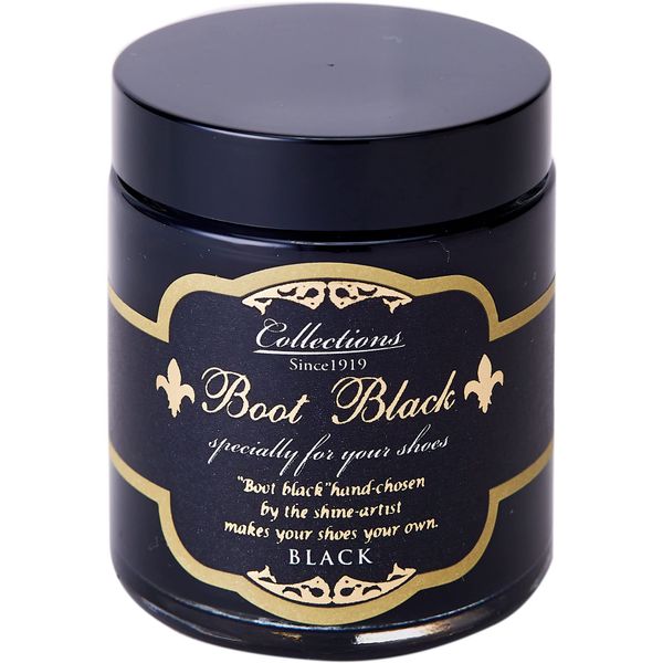 Boot Black COLLECTIONS SHOE CREAM Shoe Polish, Black
