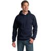 Port & Company - Pullover Hooded Sweatshirt. PC90H - Large - Navy