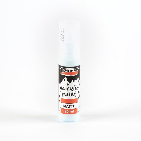 Pentart Acrylic Paint Matte 20 ml ice Blue, one