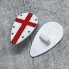 5pack Custom Templar Shield Red Cross Block Accessory for Minifigures C10DPA15