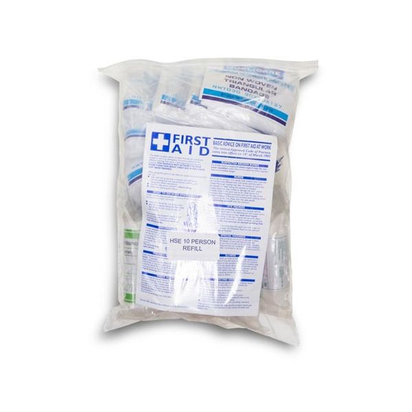 Amzhealth HSE 10 Person First Aid Kit Refill