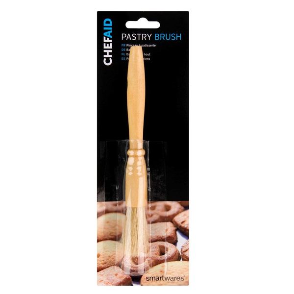 Chef Aid Pure Bristle Pastry Brush, Beige