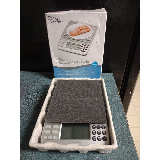 Weight Watchers Electronic Food Scale Points Plus Values