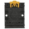 Micro Relay Base Socket 8 Round Pins Screw Terminals Power Timer Relay Socket Base Holder Rail Mounting PF083A for Time Relay MK2P AH3