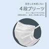 OHTE New Comfortable Pleated Non-Woven Mask, Small Size, 50 Pieces, Rubber Width 0.2 inches (6 mm), Prevents Ear Pain, Kaken Test Certified, Member of the National Mask Industry Association (50 Sheets x 1 Box)