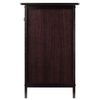 Winsome Eugene Accent Table, 18.9 inches, Espresso