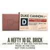 Duke Cannon Bourbon Soap for Men, 10oz Buffalo Trace Kentucky Straight Bourbon Whiskey Bar Soap (2 pack)