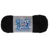 Hobby Lobby Black Sparkle Metallic I Love This Yarn