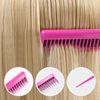 16 Pcs Slick Back Hair Brush Comb Sets, Pink & Black Back Combing Brushes Edge Brush Sets Teasing Brush Hair Brush Styling Comb for Women Girls