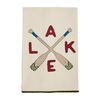 Mud Pie Lake Applique Towel; 21" x 14"
