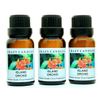 Crazy Candles Island Orchid 3 Bottles 1/2 Fl Oz Each (15ml) Premium Grade Scented Fragrance Oil (Orchids, Plumeria, Frangipani with Ripe Mandarin)