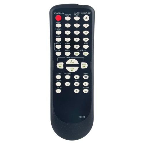 Replacement RTNB098UD NB098UD NB098 Remote Control Commander Compatible with Magnavox MDV3300/F7 MDV3000/F7 MDV3110/F7 DP170MGXF/F7 MDV3000 DP170MGXF MDV3000F MDV3300 MDV3110 DVD Player