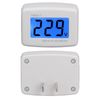 DM55‑1 Digital Voltmeter LCD Digital Voltmeter Socket Voltage Measuring Tool Voltage Test Monitor Socket LCD Digital RV Voltmeter (US Plug)