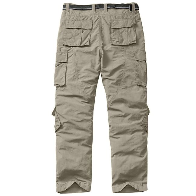 Outdoor Hiking Tactical Pants Lightweight Casual Work Ripstop Pants for Men