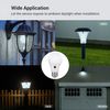 DEWENWILS 4-Pack Outdoor Automatic On/Off, Outdoor A19 Light Bulbs, 5000K