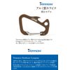 Chibi + Trimmers Custom Carabiner Set (Brown Gray)