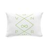 CafePress Veganismus Vegan Diet Veg 20" x 14" Rectangular Throw Pillow