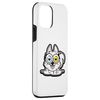 iPhone 12 mini SNOWY the happy husky smartphone case