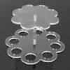 LUOEM 8 Holes Acrylic Ice Cream Cone Storage Stand