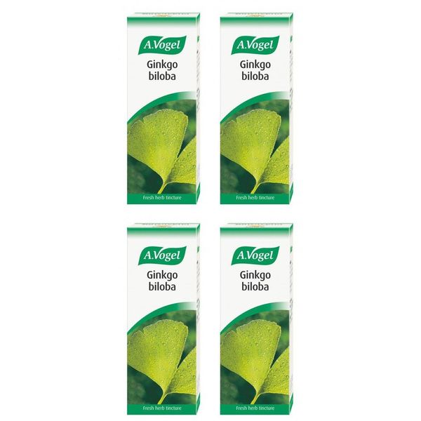 (4 PACK) - A Vogel - Ginkgo Biloba | 100ml | 4 PACK BUNDLE