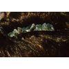 Moss Green Agate Stone Hair Combs (Quantity of 2)
