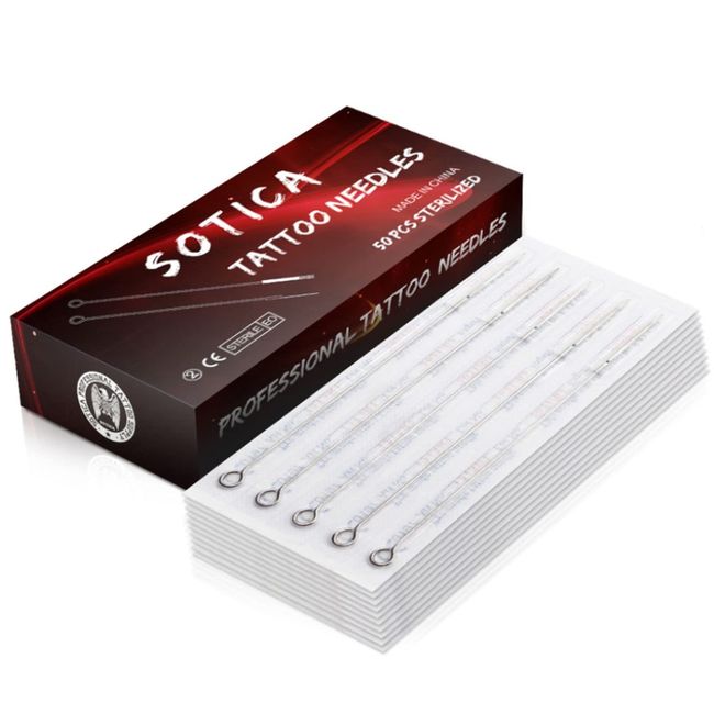 50 Round Liner Tattoo Needles Variety Mix Pack