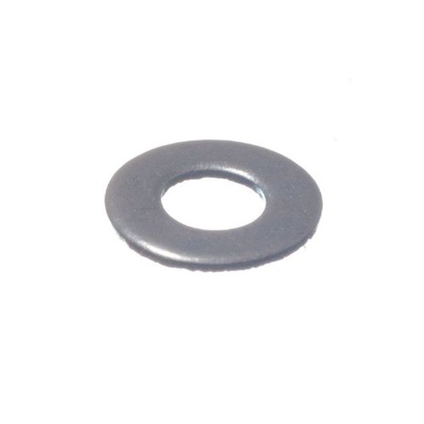 500 X Flat Steel Plain Washers - BZP Weatherproof - M4 Hole Size