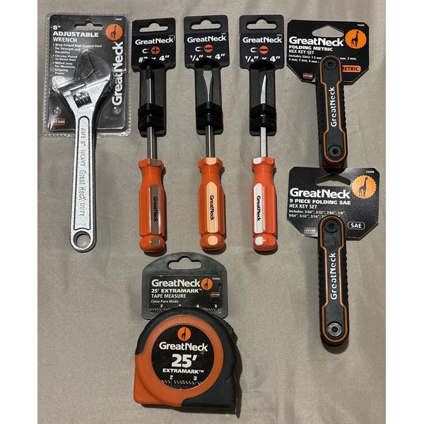 GreatNeck 7 Piece Took Set