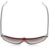Carrera 33 Rectangular Sunglasses, BKCRWHBKW