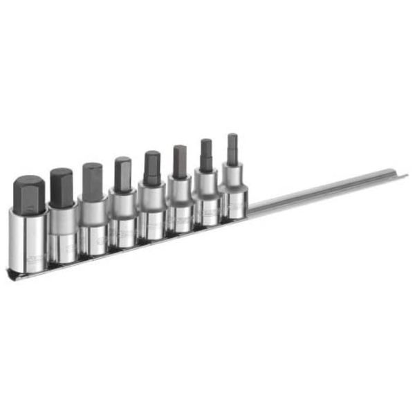 Expert E032904 1/2-inch Hex Bit Socket Drive Set (8 Pieces)