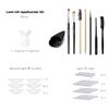 29 PCS TOOL KIT LASH LIFT AND PERMING APPLICATION SET RODS, SILICONE CURLERS, Y APPLICATOR, BRUSHES, STICK, MIXING DISH BOWL FOR LASH PERM LIFTING