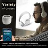 Hideez Bluetooth Adapter for macOS, Windows, Linux, Raspberry Pi: Low Energy, Long Range BT Dongle for Mouse, Keyboard, Headphones, Speakers, Printers