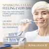 Medium Toothbrushes Multipack, Flossing Toothbrush, Silver Particles Against Bacteria, Multi-Colour, Royal Denta