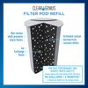 Clear Genius Reusable Cartridge With 3 Filter Pod Refills (SU-31)