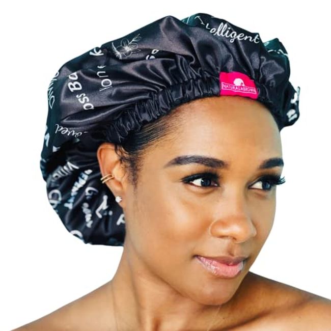 Silk lined 2024 shower cap