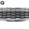 Front Upper&Lower Grill Grille Set For 2016-2018 Chevrolet Malibu Silver Black