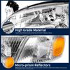 For 1998-2000 Toyota Corolla Combo Set Headlights & Corner Parking Lights