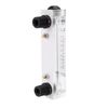 Bordhap Black Adjustable Knob 0.1-1 GPM Panel Type Water Flow Meter -15
