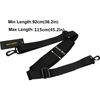 RICHEN Replacement Shoulder Strap Adjustable Luggage/Laptop/Camera Bag Strap with Swivel Hook,Pack of 2,Black