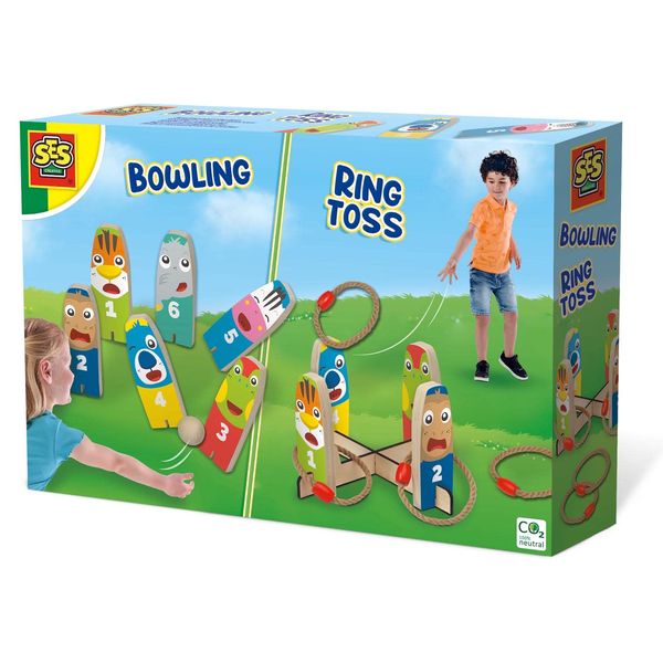SES Creative 02291 Bowling and Ring toss