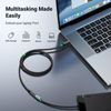 UGREEN USB3.2 Gen2 Aluminum Braided Cable 0.5m New
